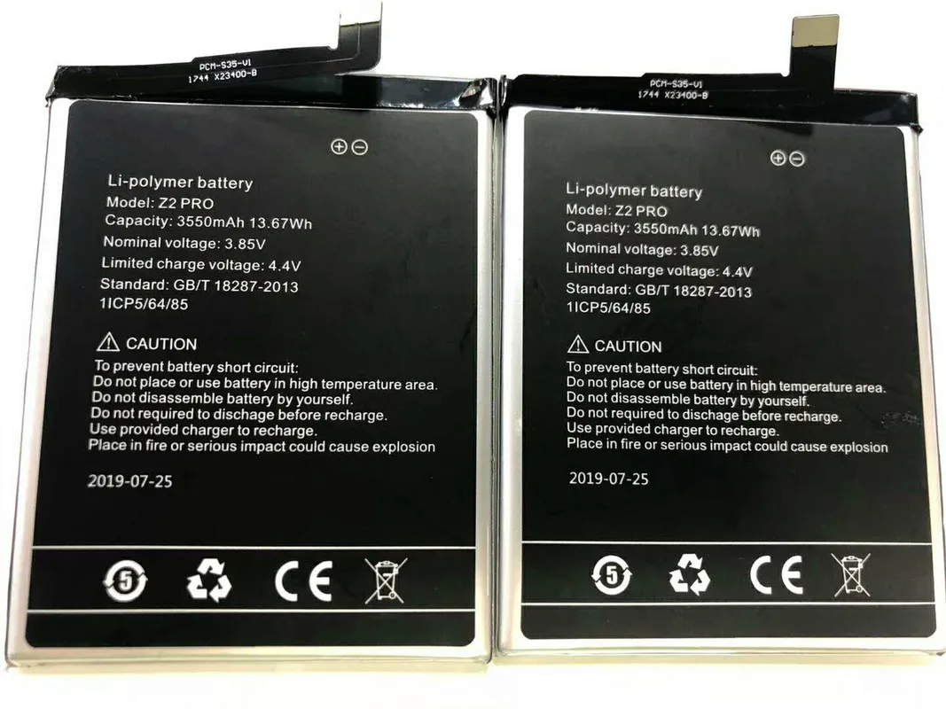 West Rock Новый 3550mah Z2 PRO Аккумулятор для UMIDIGI UMI Pro мобильный телефон|Аккумуляторы