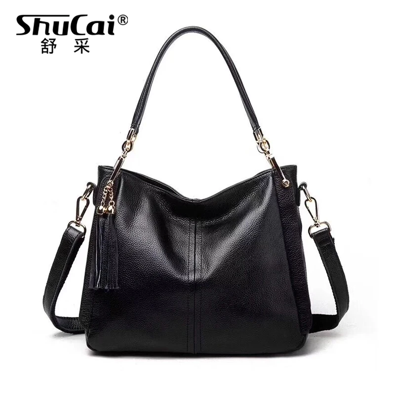 Сумка женская из натуральной кожи большая сумочка мешок на плечо мягкий тоут