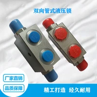 two way hydraulic lock tube type lock cylinder pressure retaining agricultural crane leg lock lifting safety valve accessories