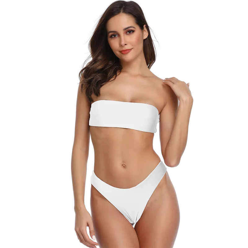 

2021, новые купальники, однотонные бикини, бикини, сексуальное бикини с запахом на груди, женский купальник