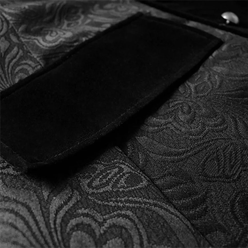 Нежное Мужское пальто модное стимпанк винтажный пиджак-фрак готическое