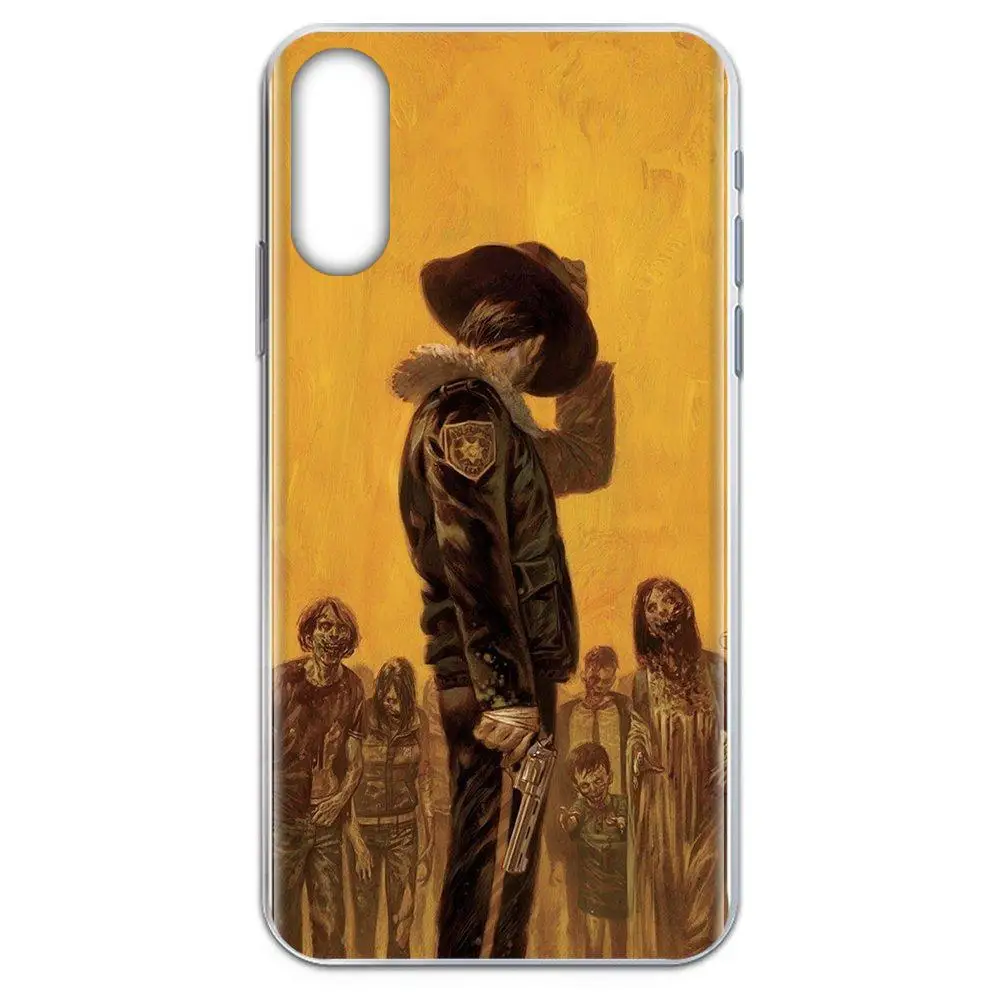 Чехлы для задней панели ударопрочный Walking Dead Carl Grimes Galaxy Grand A3 A5 A7 A8 A9 A9S On5 On7 Plus Pro Star