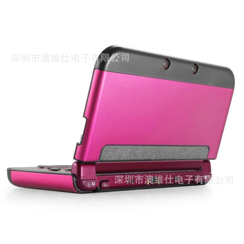 Напрямую от производителя продажи nintendo 3DS LL металлический защитный чехол 3DS XL Разделение Тип Пластик Алюминий Чехол 9-Цвет