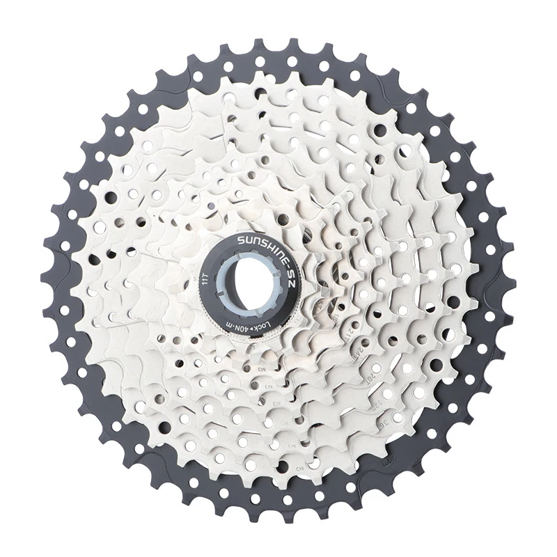 

SUNSHINE MTB Freewheel 10 Speed 11T-36T 40T 42T 46T 50T Steel Cassette Flywheel Bicycle Parts for SHIMAN0