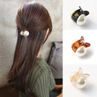 Милая Мини-заколка в Корейском стиле для женщин и девушек, заколка-краб для волос, инструмент для укладки и макияжа, аксессуары для волос
