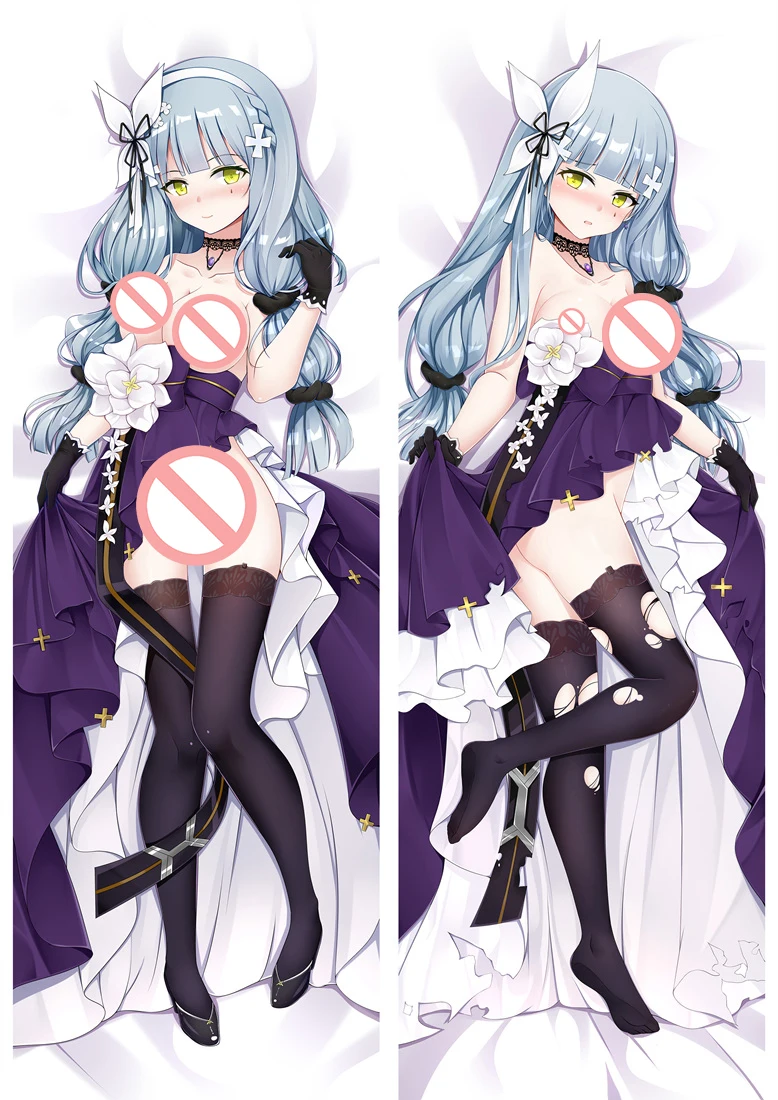 S4 Аниме Девушки спереди Dakimakura Чехол персонажи DSR50& hk416 подушку Чехол Suomi& WA2000 обнимает тело наволочка - Цвет: S4