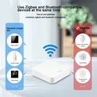 2021 Новинка Tuya Multi-Mode ворота с автоматизацией Bluetooth-Совместимость + Zigbee Gateway TuyaSmart Life приложение голосовое дистанционное управление