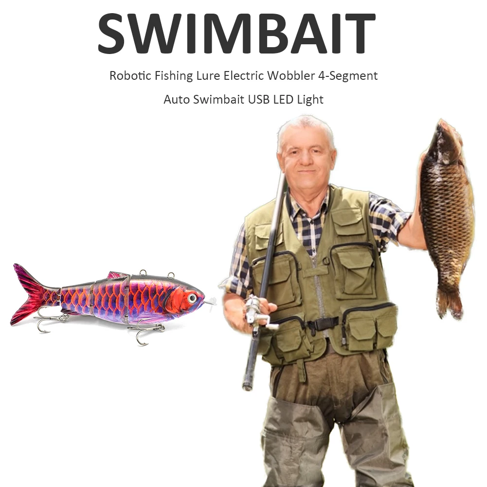 

Fishing Baits Trolling Swim Minnow Wobbler Multi-section Hard Bait Artificial Crankbait JerkBait Fishing Tackle