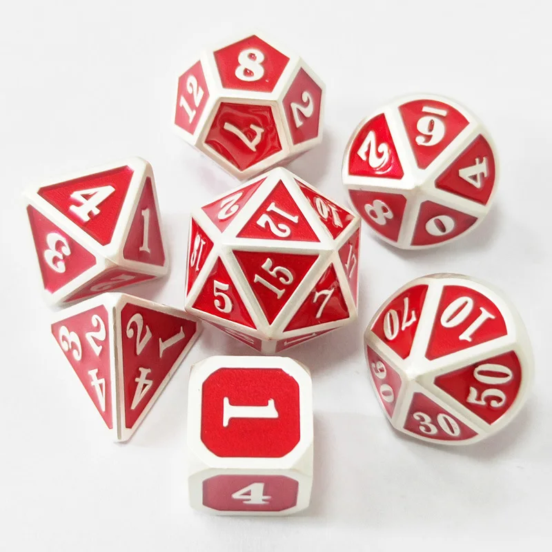 

7Pcs/set DND Dice D&D Dice Filled with Animals D4 D6 D8 D10 D% D12 D20 Polyhedral Games Dice Set for Table Games MTG RPG 7Pcs/s