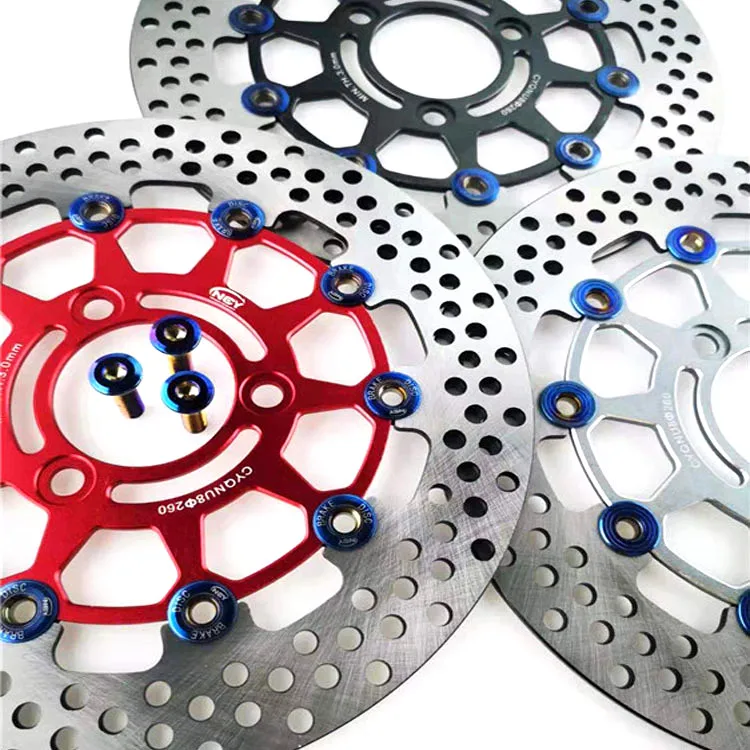 Тормозной диск для мотоцикла с ЧПУ 260 мм универсальный кронштейн Yamaha Honda KTM Kawasaki