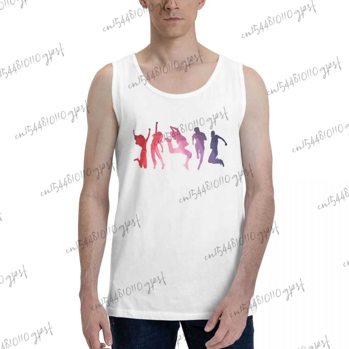 

Playera sin манга, Мужская одежда для прыжков, силуэт, одежда для спортзала