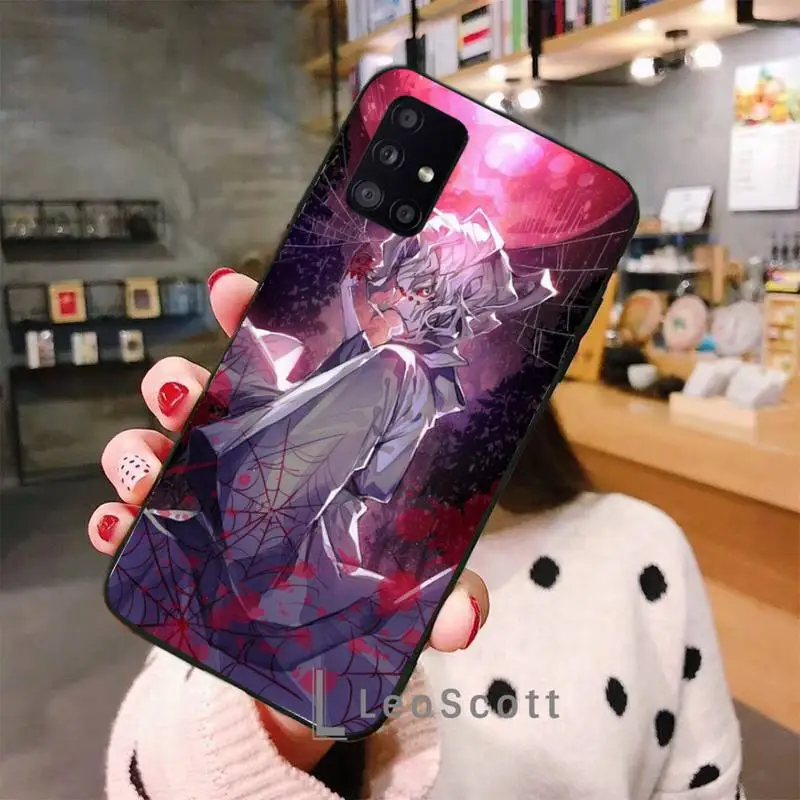 

Demon Slayer Anime Funda Phone Case For Samsung A40 A50 A51 A71 A20E A20S S8 S9 S10 S20 Plus note 20 ultra 4G 5G