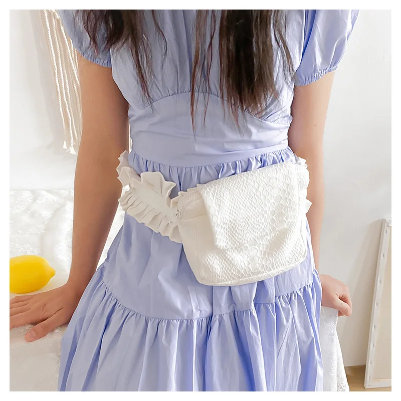 Кружевные женские сумки через плечо мессенджеры для девушек с белыми листьями