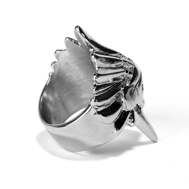 Mcllroy кольца перо Корона Скелет новые готические Модные Винтажные подарки для