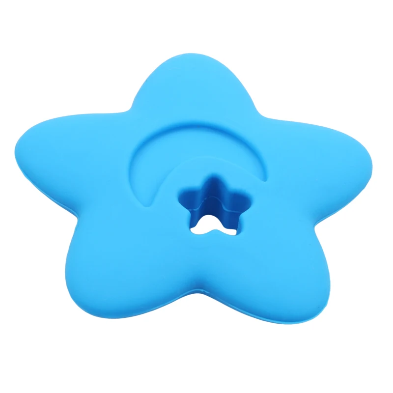 

Stars Silicone Teethers Teething Baby Shower Gift Pendant DIY Pacifier Clips Toy Food Grade Silicone