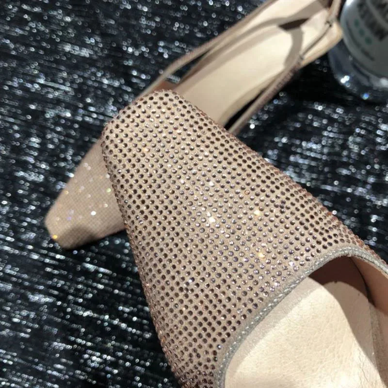 Туфли-лодочки женские из натуральной кожи на толстых высоких каблуках с