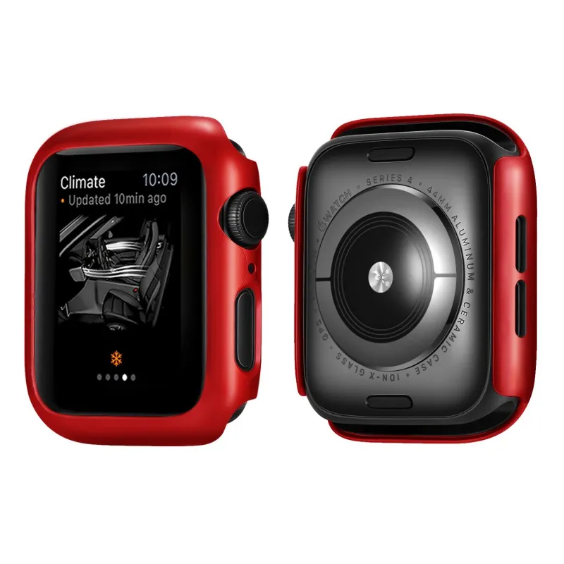 Роскошный Жесткий чехол из поликарбоната для Apple Watch 4, 5, 40 мм, 44 мм, серия 3, 2, 1, 42 мм, 38 мм, защитный чехол-бампер для iWatch Band Shell