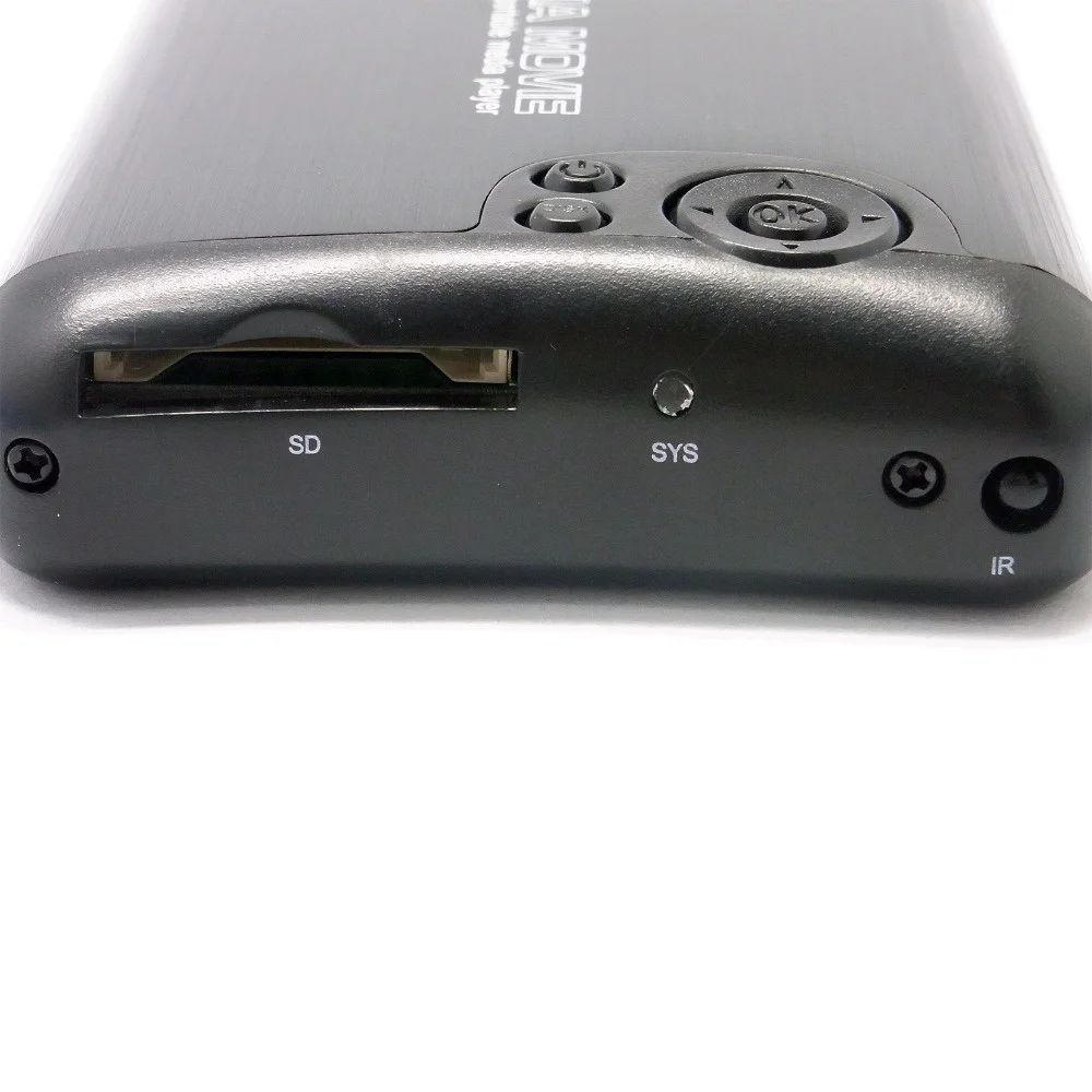 2 5 &quotSATA медиаплеер Hdd плеер 1080P USB3.0 внешний с поддержкой VGA SD MKV H.264 RMVB WMV