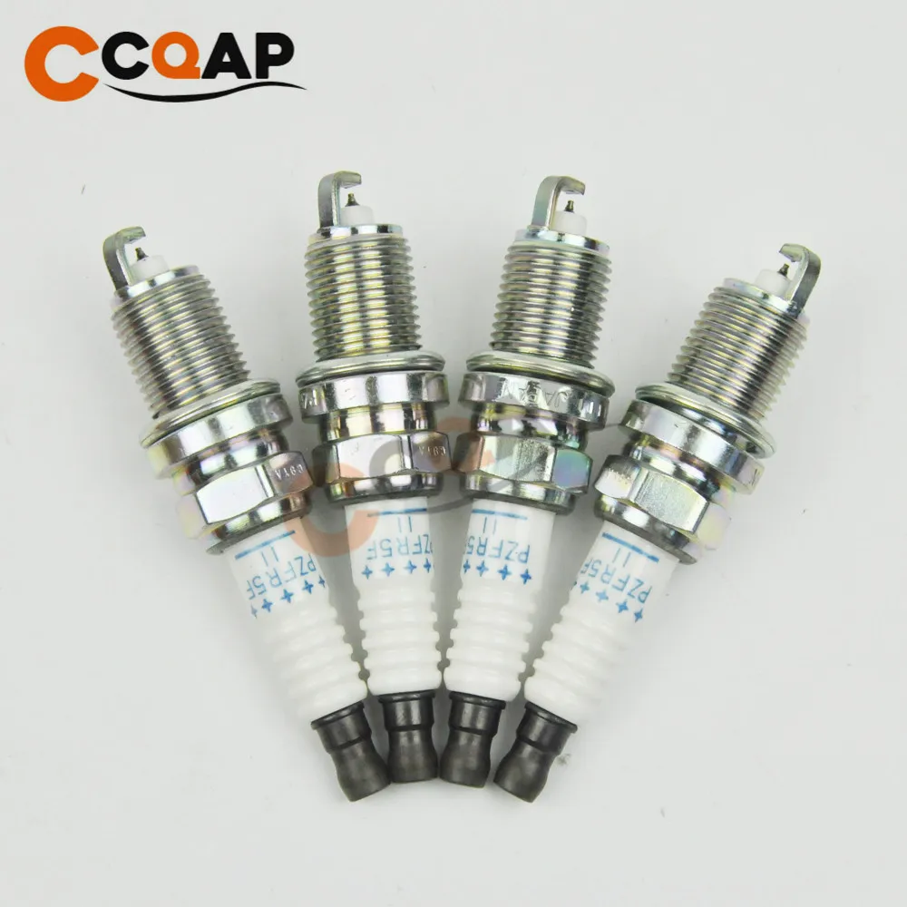 

4 PCS/lot Spark Plug Compatible With Honda OEM 98079-5514N PZFR5F-11 980795514N PZFR5F11