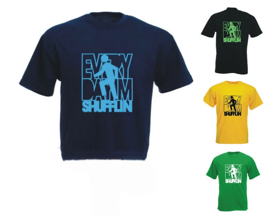 Повседневная футболка 'i'm Shufflin Lmfao рок вечеринка Shuffling Бесплатная доставка
