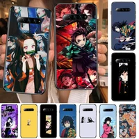 kamado nezuko kimetsu no yaiba demon slayer tpu soft phone case for xiaomi redmi black shark 4 pro 2 3 3s cases helo black cover