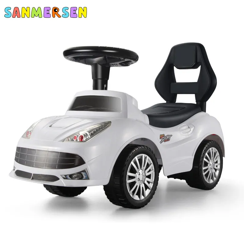 

Baby Scooter Walker Kids Ride on Toys Four-Wheeled Swing Car with Music Multifunction Kids Boys Outdoor Toys Car 1-3 Years Old