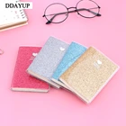 Творческий блокнот из ПВХ, бумажный дневник, школьный, блестящий, милый блокнот, бумажный ежедневник, ежедневник, альбом для рисования, подарок для детей