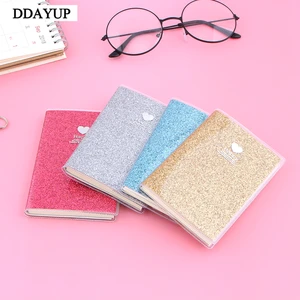 Творческий блокнот из ПВХ, бумажный дневник, школьный, блестящий, милый блокнот, бумажный ежедневник, ежедневник, альбом для рисования, подарок для детей