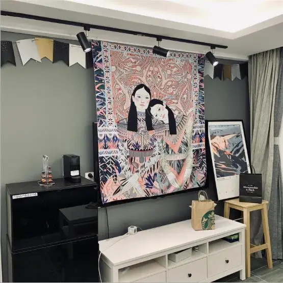 Повесьте Ткань изображение коллекция раздел Ins настенный художественный постер