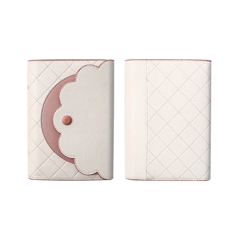 

Lovedoki A6 Petal Dokibook Journal Notebook Loose Leaf 3-fold Binder Cute Diary Agenda Planner Office School Supplies Stationery