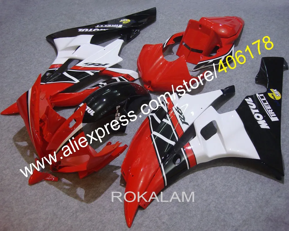 Индивидуальный комплект обтекателей для Yamaha YZFR6 2006 2007 YZF R6 YZF-R6 06 07 обтекатели