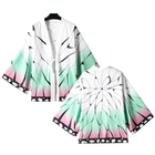 Плащ хинобу из аниме рассекающий демонов, японское кимоно для косплея, повседневный юката для мужчин и женщин