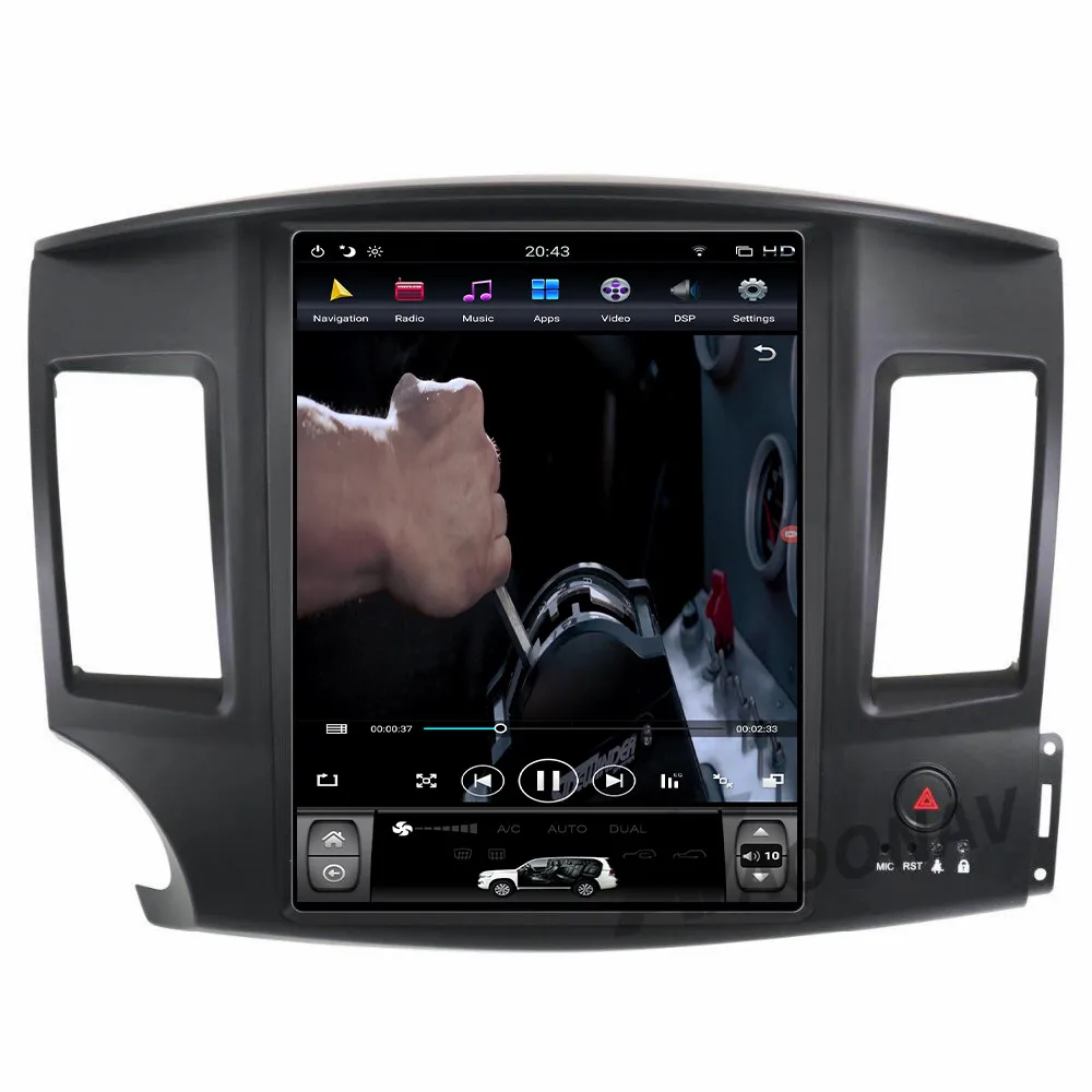 2din Android автомобильный Радио мультимедийный плеер для Mitsubishi Lancer EVO 2007 2016 Стерео