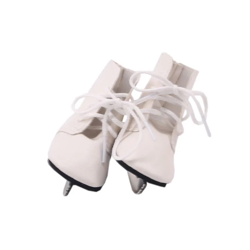 Кукольные роликовые коньки с блестками обувь для ледяных коньков 18 дюймов