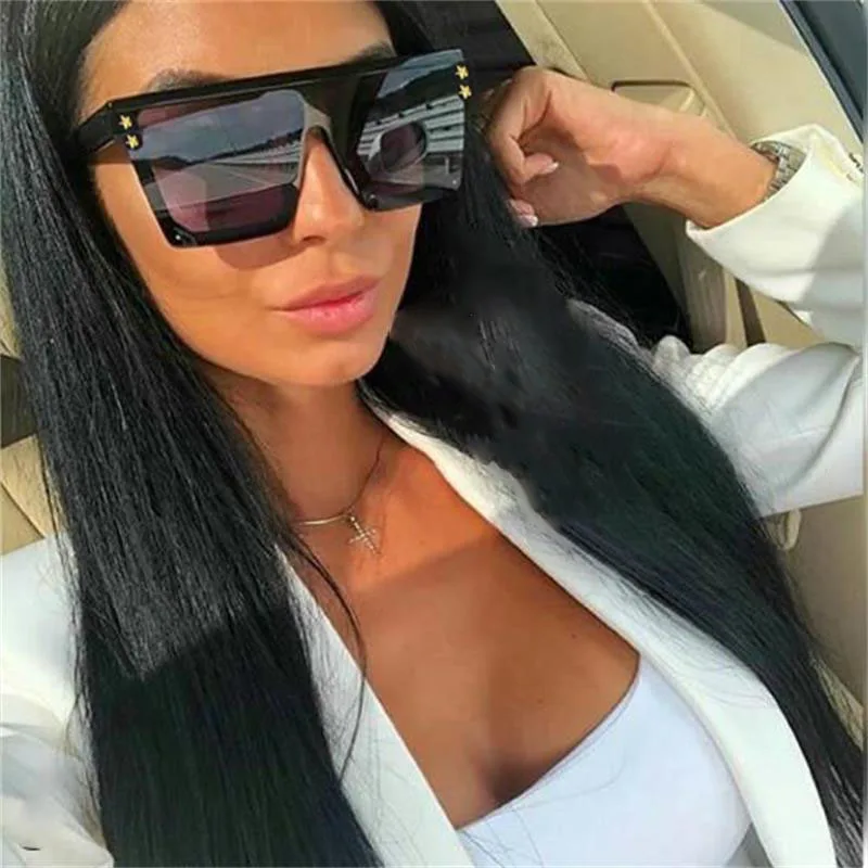 2020 новые модные брендовые дизайнерские Квадратные Солнцезащитные очки для