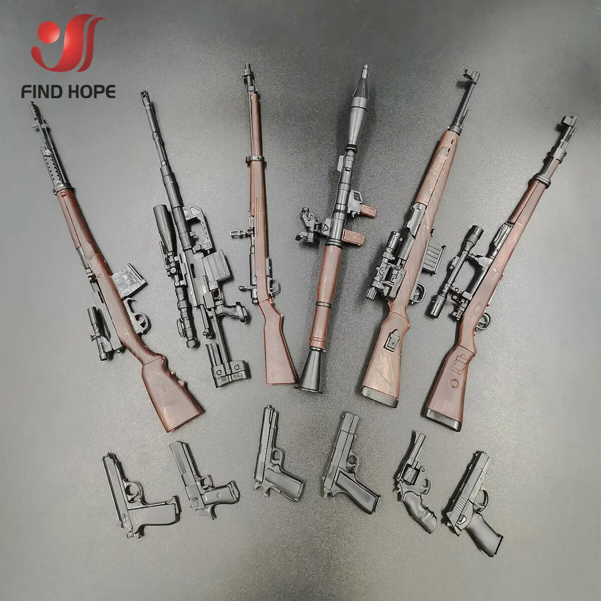 6 шт./компл. 1/6 98K ролевой игры SVT-40 G43rifle M200 Снайпер пистолет Модель монтажный пистолет головоломки кирпич для фигурку