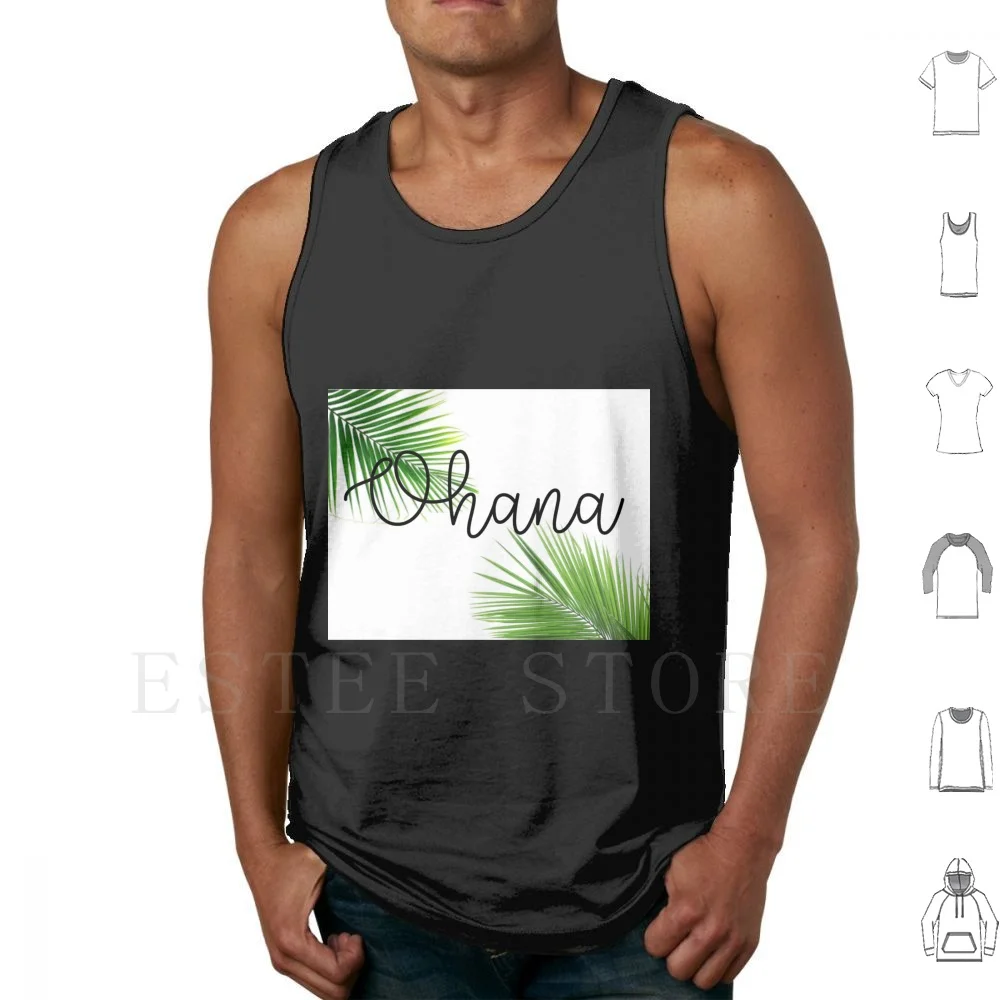 

Майка с пальмовыми листьями, жилет без рукавов, Пальмовые Листья, Гаваи