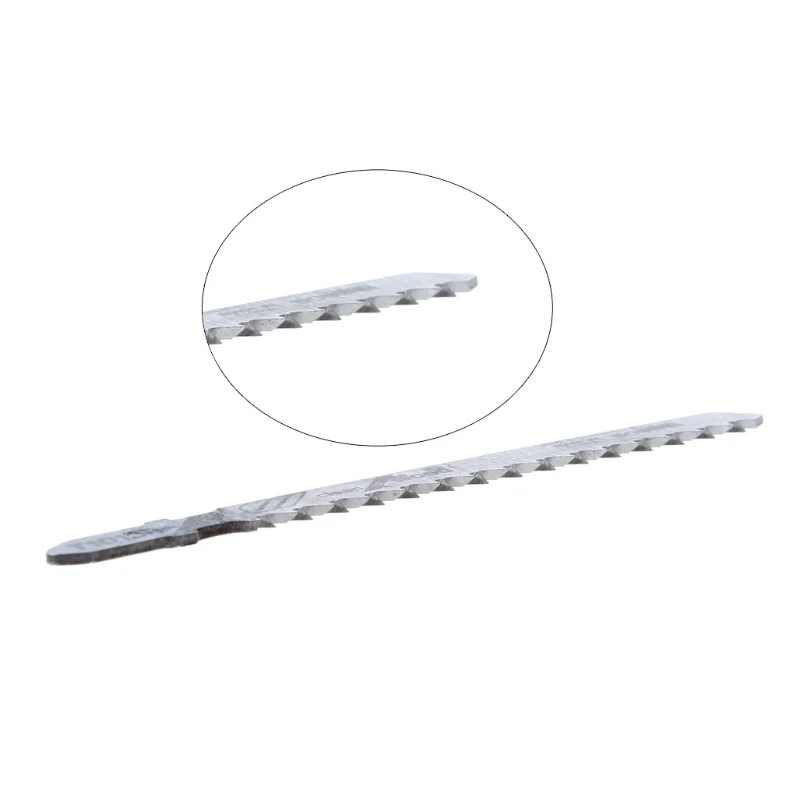 

5 Pcs T101BR HCS 100mm Jigsaw Blades Clean For Wood Laminated Board Cutting MOLC