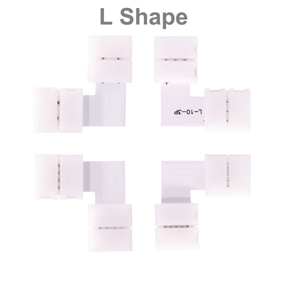 

Беспаечный угловой разъем для светодиодной ленты 10 мм