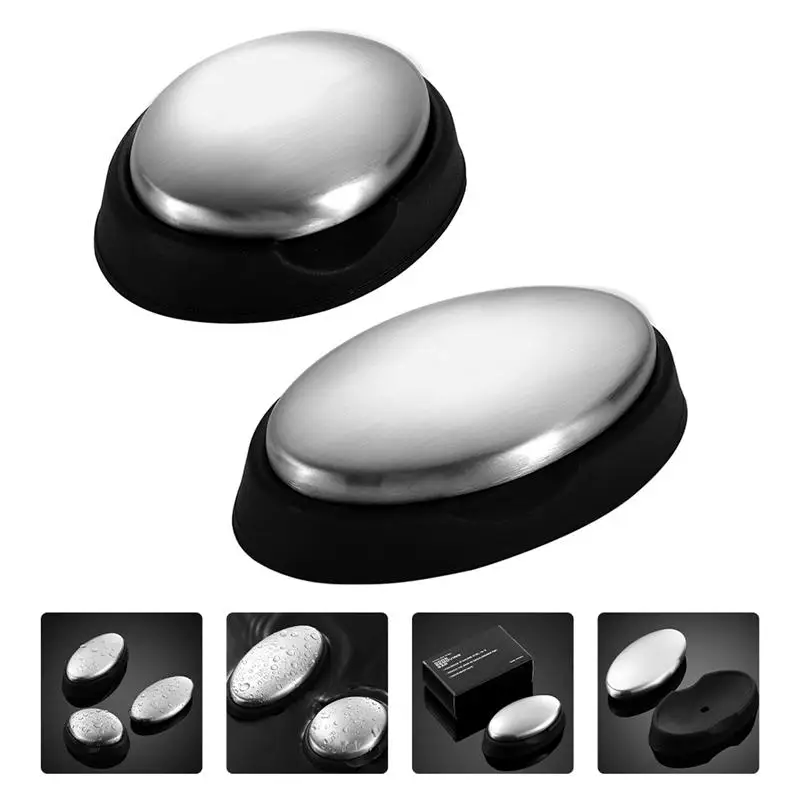 2 шт. Кухня Нержавеющая сталь мыло дезодорант металлический мыльный удалитель