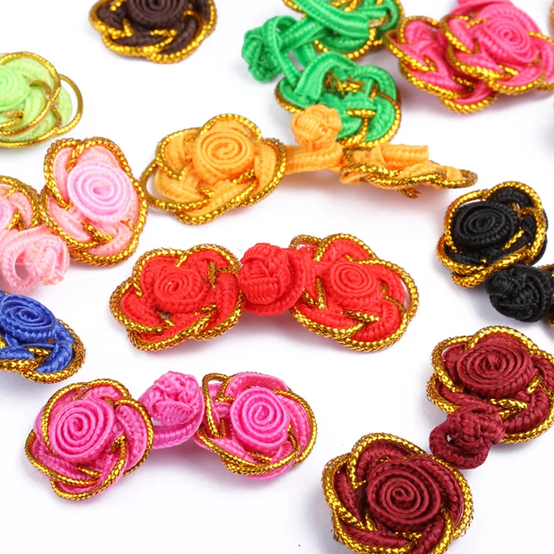 5 пар декоративные пуговицы в виде китайской лягушки|Пуговицы| |