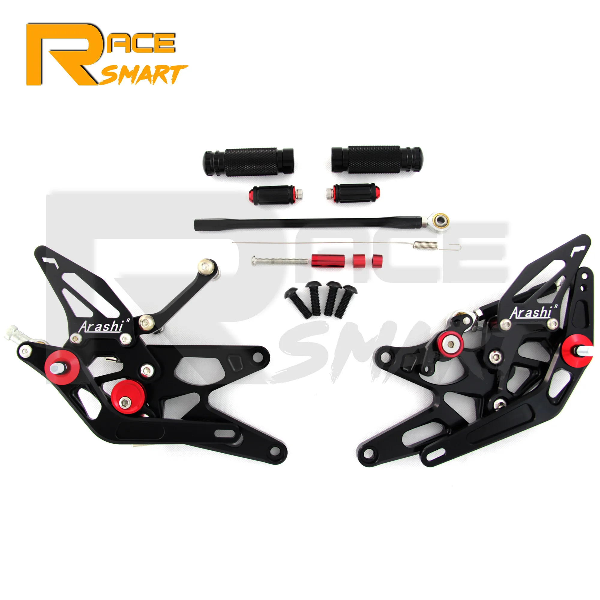 CNC регулируемые Задние подножки для YAMAHA YZF R1 2005 2006 R 1 R-1 ног педали аксессуары