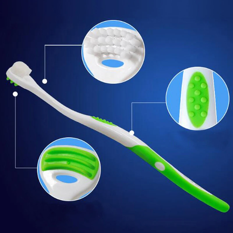 1/3 шт. Мягкий двухсторонний скребок для чистки языка зубная Щетка выскабливания