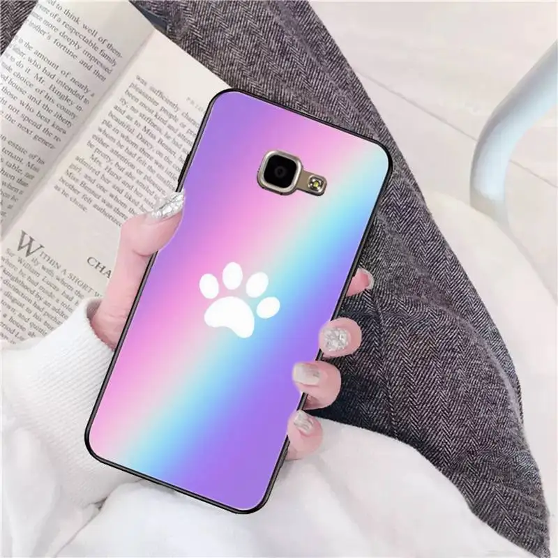 Yinuoda собачья лапа Мягкий Силиконовый ТПУ чехол для телефона Samsung A10 20s 71 51 10s 20 40 50 70