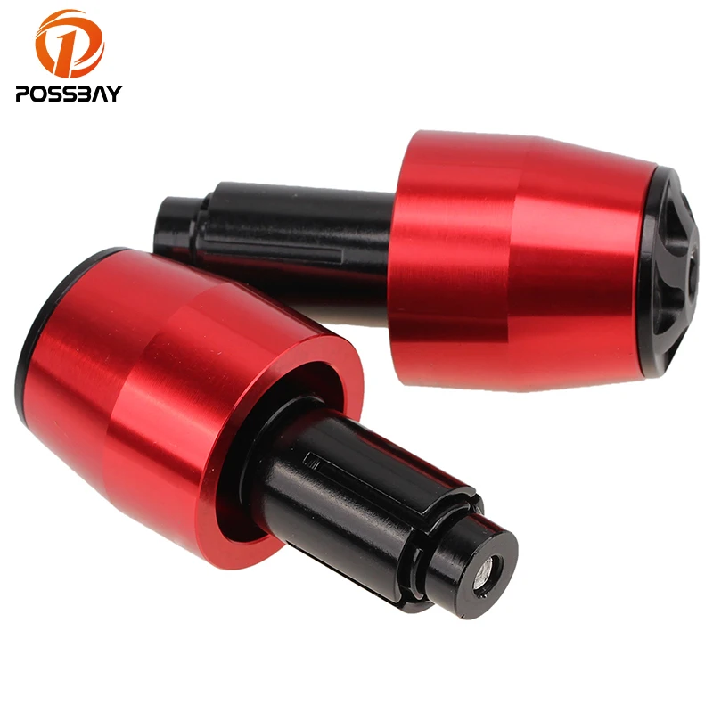 Posbay 7/8 &quot22 мм CNC алюминиевая мотоциклетная рукоятка с концами колпачок s вилка Sider