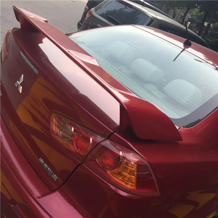 Спойлер заднего крыла для Mitsubishi Lancer из АБС-материала грунтовка цветной спойлер