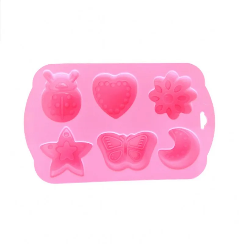 3D насекомые силиконовая форма для шоколада Сделай Сам бабочка Луна Звезда
