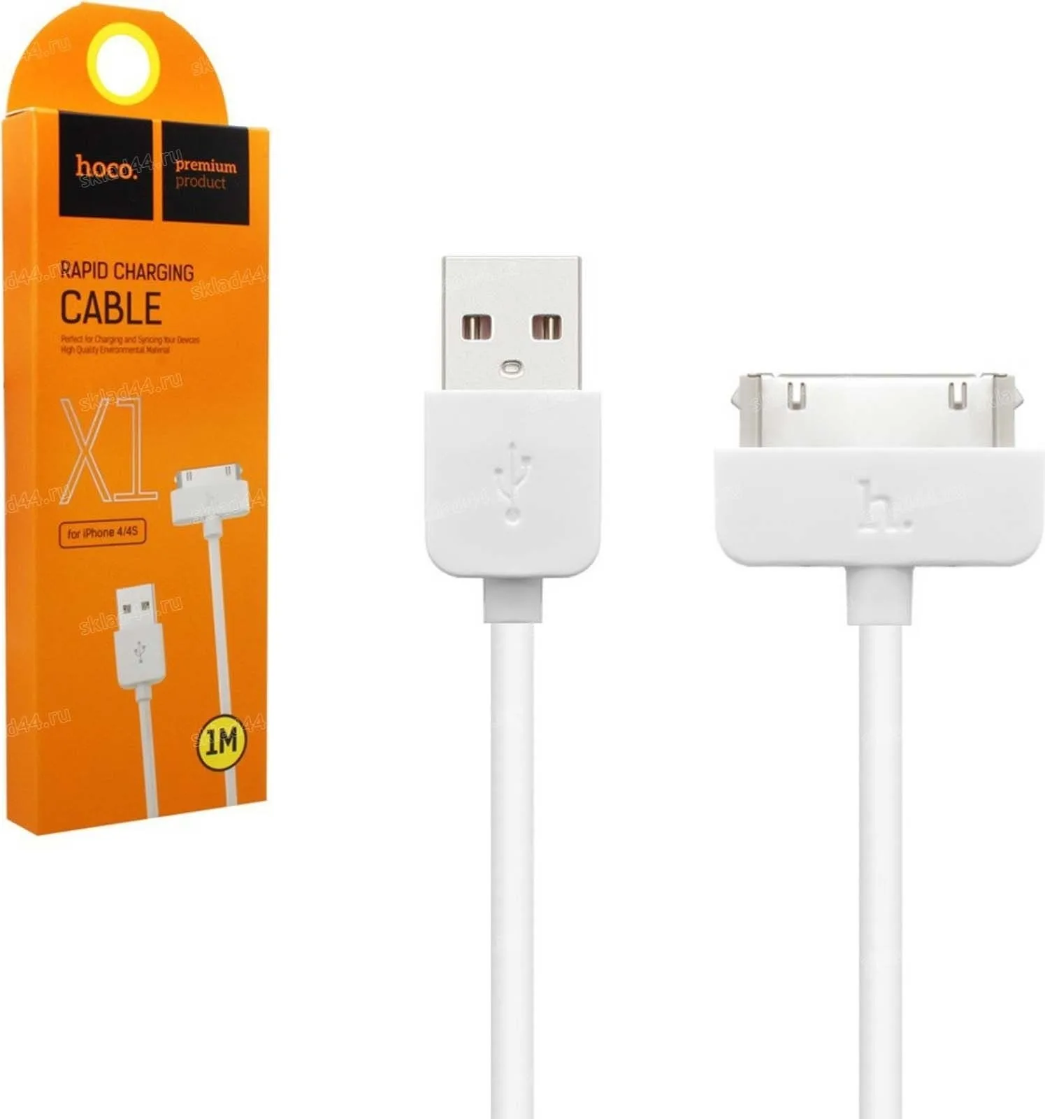 Cable USB for iPhone 2G HoCo X1 white cables adapters conductors mobile phones | Communication Cables