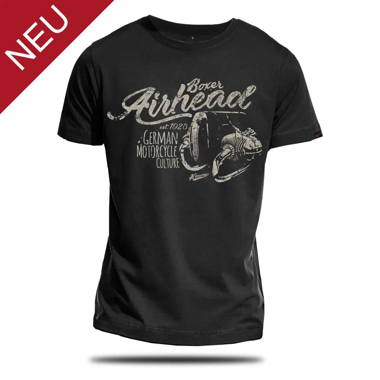 Новинка 2018 мужские футболки боксеры Airhead футболка Motorrad R100 R80 R 45 Gs Cafe Racer принт