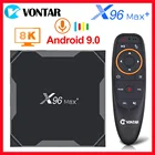 Приставка Смарт-ТВ X96 MAX plus, Android 2,4, Amlogic S905X3, 4 + 3264 ГБ,ГГц